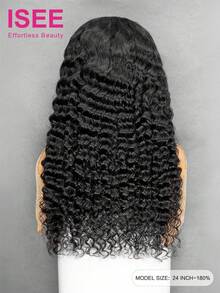 ISEE HAIR Wear Go 無膠水波紋 HD 7*5 蕾絲假髮 180% 密度 30 英吋標準長度 自然色 預剪蕾絲 預拔髮際線 真人髮 女用日常款 - SNatural - 查看 3
