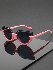 1 Pair Unisex Unique Fashion Glasses, Suitable For Parties, Street Style Accessories, Halloween, Fashionable And Personalized Design - 彩色 - 查看 5