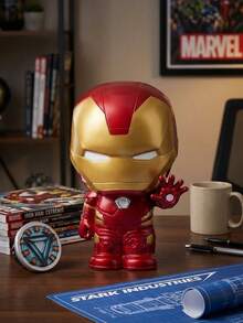 Monogram Marvel 漫威官方授權PVC小豬存錢罐硬幣儲蓄罐鋼鐵人收藏桌面收納家居裝飾儲蓄罐1個 - MN-69161 - 查看 1