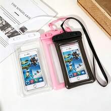1/2/3pcs Universal Waterproof Phone Case, 3D Waterproof Phone Protective Cover, Phone Waterproof Pouch, Essential For Travel, Beach, Pool, Cruise, Compatible With IPhone/Galaxy, Prevents Phone Water Damage - Multicolor - View 27