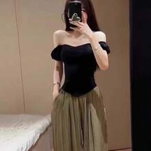 Women Tops - Black - View 3