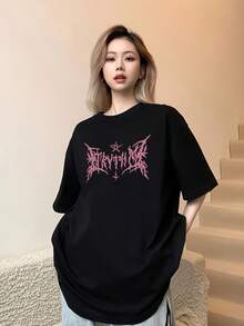 Women T-Shirts - Black - View 2