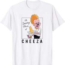 Camiseta de la película Cheeza. - Blanco - Ver 1