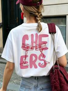 Plus Size T-shirts - Vitt - Visa 1