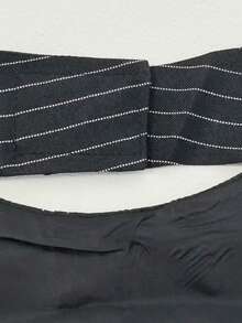 1 Set Pet Formal Wear (With Bow Tie) All-Season Wearable Handsome Fashion Suit + Bow Tie Pet Clothing (Suitable For Dogs And Cats) Can Be Given As A Gift, Suitable For Various Occasions - Black - View 8