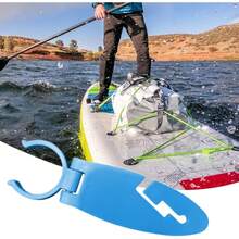 Universal Paddle Board Fin Clips, 2 Pack Adjustable Surfboard Fin Fixing Buckles, Durable Clamps, Practical Accessories For Water Sports & Kayak - Blue - View 7
