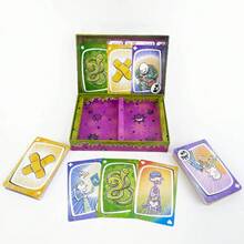 病毒主題策略桌遊 - 高互動趣味卡牌遊戲，適合2-6人遊玩，完美適用於派對之夜、家庭聚會和聖誕禮物 | 快速30分鐘遊戲時間，成人休閒聚會卡牌遊戲，策略性家庭與成人派對遊戲，趣味且具競爭性，適合家庭派對、節日禮物、遊戲禮物的歡樂互動桌上遊戲！ - 彩色 - 查看 7