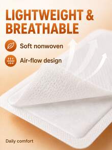 7/14/25pcs Self-Heating Warm Patches, Fast Heating, Long-Lasting Warmth, Suitable For Outdoor And Daily Use, Iron Powder Material, No Battery Required - Warm Patch - View 5