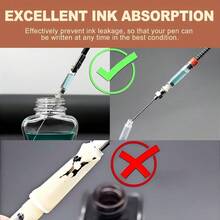 5 Pack Dispensing Set With Tips Multi Purpose Ink And Glue Filler Fountain Pens Woodworking Crafts Applicator Science Lab Refilling Accessories - A - View 5