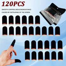 120PCS Red Mobile Game Controller Finger Sleeve, Set, Sweat Resistant And Breathable Touch Screen Finger Sleeve - Red - View 6