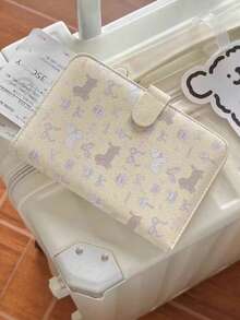 優雅女用護照套旅行錢包 RFID 防盜 PU 皮革護照夾附卡槽 旅行禮物首選 - 彩色 - 查看 11