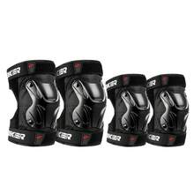 1 Black Motorcycle Knee And Elbow Pads Anti Fall And Anti-Collision Protective Gear Off-Road Motorcycle Riding Equipment Unisex Riding Accessories Rider Gift - Multicolor - View 1