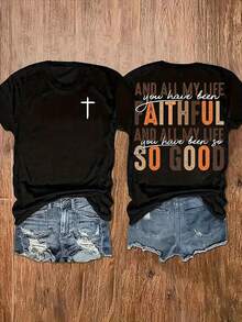 Women T-Shirts - Black - View 1