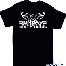 Sunda are for Atlanta Football Shirt, Dirty Birds, Georgia Dome, - Negro - Ver 1