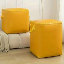 1/2pcs High-Capacity Thickened Moving Bags With Reinforced Handles, Foldable Portable Heavy-Duty Waterproof Storage Bags, Suitable For College Dorms, Home, Office And Travel, Ideal Gift For Students, Random Inner Lining Color, Back To School Essential - View 7