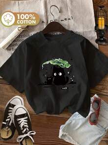 Women T-Shirts - Black - View 3