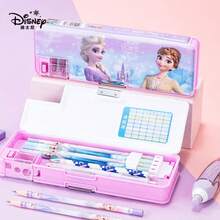 Disney 迪士尼 Elsa 蜘蛛人草莓熊學生鉛筆盒，雙層高科技多功能高吸引力鉛筆盒，適合小學生，返校季 - 單件 - 查看 11