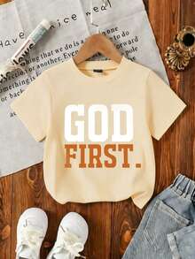 3pcs Tween Boy Set - Printed T-Shirt, Soft And Comfortable Fabric, Suitable For Boys Outdoor Sports, Daily Wear, Street Style, Campus Style, Fashionable Casual Top For Boys In Spring And Summer - Black - View 3
