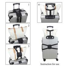 Luggage Straps, Travel Suitcase Fixing Straps, Packing Straps, Adjustable Travel Luggage Straps, Suitable For Travel, Flight And Business Trip; Compatible With Handbags, Suitcases, Backpacks, Travel Bags And Various Bags - Multicolor - View 10