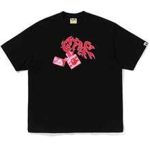 Summer Abstract Pattern Short Sleeve Tee Artistic Style Summer Outfit Women's Men's Summer Outfit Tops Short Pants - Black - View 8