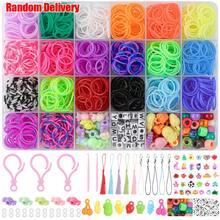 1000pcs/2176pcs/7500pcs Vibrant Color Loom Band Jewelry Making Kit Rubber Band Assortment - Beading Kit For Creating Unique Bracelets, Bangles And Crafts - DIY Jewelry Making Essential Christmas Gift - Rubber Band - View 11
