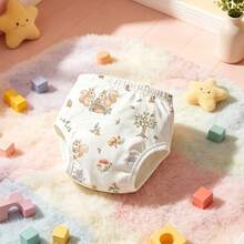 1件幼兒如廁訓練褲，4款童話風格，可水洗重複使用，幫助孩子從尿布過渡 - 彩色 - 查看 15
