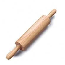 1 cây cán bột làm bánh, cán bột gỗ 15 inch có tay cầm, con lăn bột chống dính cổ điển phù hợp cho fondant, đế bánh pizza, bánh quy, bánh ngọt, dụng cụ làm bánh thiết yếu cho nhà bếp, màu vàng nhạt - Nhiều màu - Xem 8