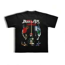 1 Piece 787b Summer Short Sleeve T-Shirt 100% Cotton, 180g, With Racing Rotary Engine Design And JDM Modification Culture, Best Seller. - 黑色 6 - 查看 1