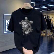 Men T-Shirts - Black - View 1