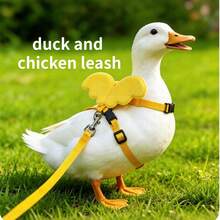 1pc Yellow Corgi Leash, Essential For Walking Pets, Cute Decorative Rope For Cats, Dogs, Chickens, Ducklings - Yellow Wings - View 3