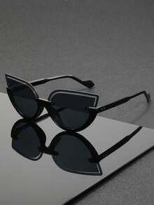 1 Pair Unisex Unique Fashion Glasses, Suitable For Parties, Street Style Accessories, Halloween, Fashionable And Personalized Design - 彩色 - 查看 8