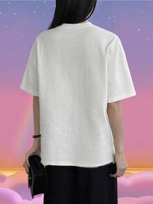 Women T-Shirts - White - View 2
