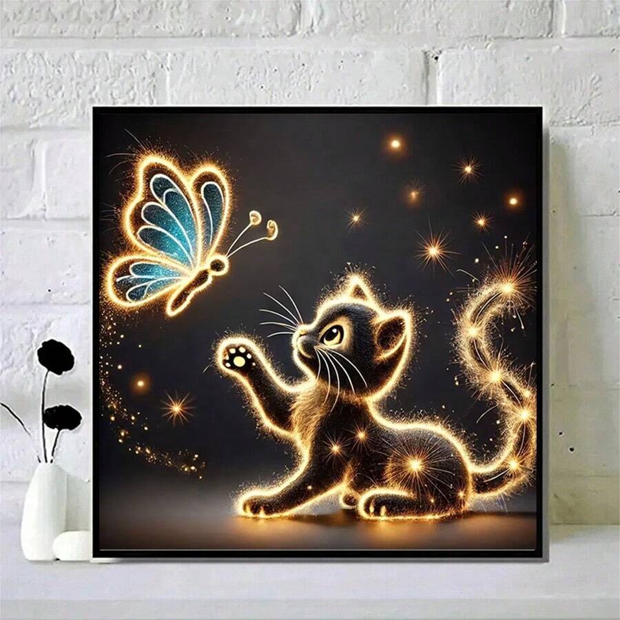 Tranh khảm kim cương DIY đầy kim cương, tranh vẽ kim cương acrylic, nghệ thuật thủ công DIY trang trí tường nhà, quà tặng