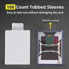 100pcs Compatible Cases For PSA/PAS/BGS/Top Loads/Graded Magnetic Card Holders - Reusable Collectible Card Sleeve Protectors (Baseball, Football, Gaming) - Protective Cases For Collectors - Multicolor - View 11