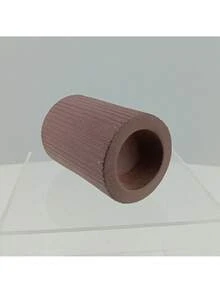 CASTIÇAL DECORATIVO PORTA VELA SUPORTE HOME&CO CERÂMICA 10x7x7cm MARROM - Tamanho Único - Visão 2