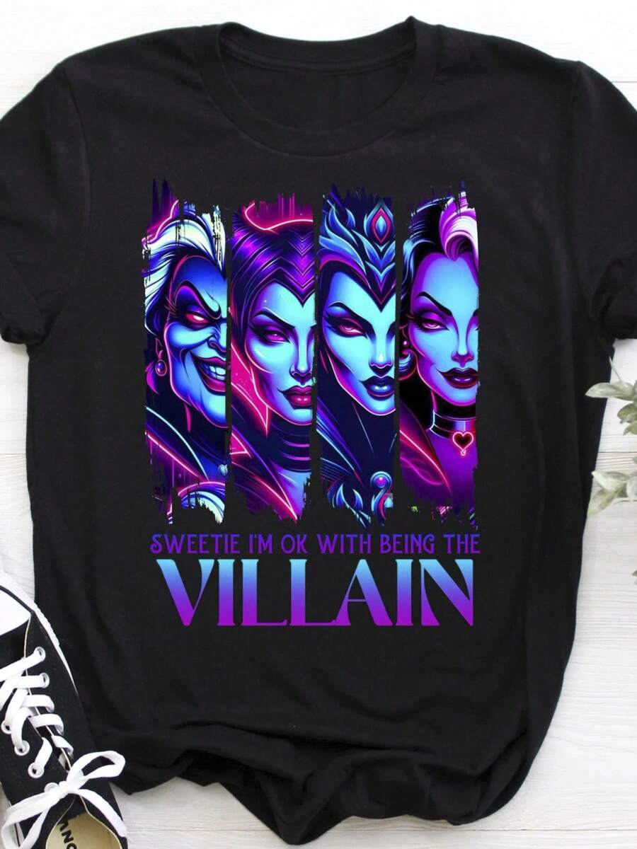 Women T-Shirts - Black - View 1