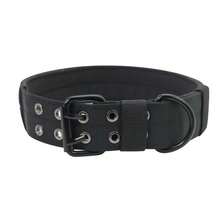 Collar táctico para perro, collar de entrenamiento militar ajustable de alta resistencia con hebilla de metal y nylon suave, adecuado para perros medianos y grandes - Multicolor - Ver 20