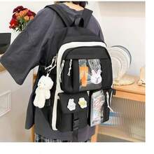 Conjunto de Mochila de 5 piezas estilo coreano. - C - Ver 3