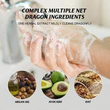 JAYSUING 120g 1pc Handmade African Soap, With Moroccan Argan Oil + Shea Butter, For Deep Cleansing Face, Hands, Body & Back, Exfoliating & Moisturizing, Handcrafted Bar Soap, Body Care - Black - View 5