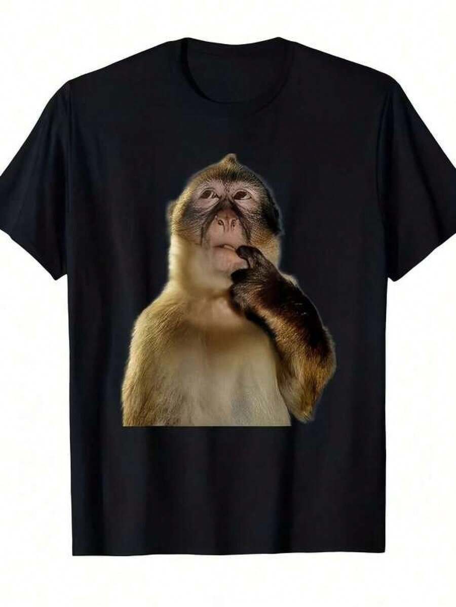 Men T-Shirts - Black - View 1