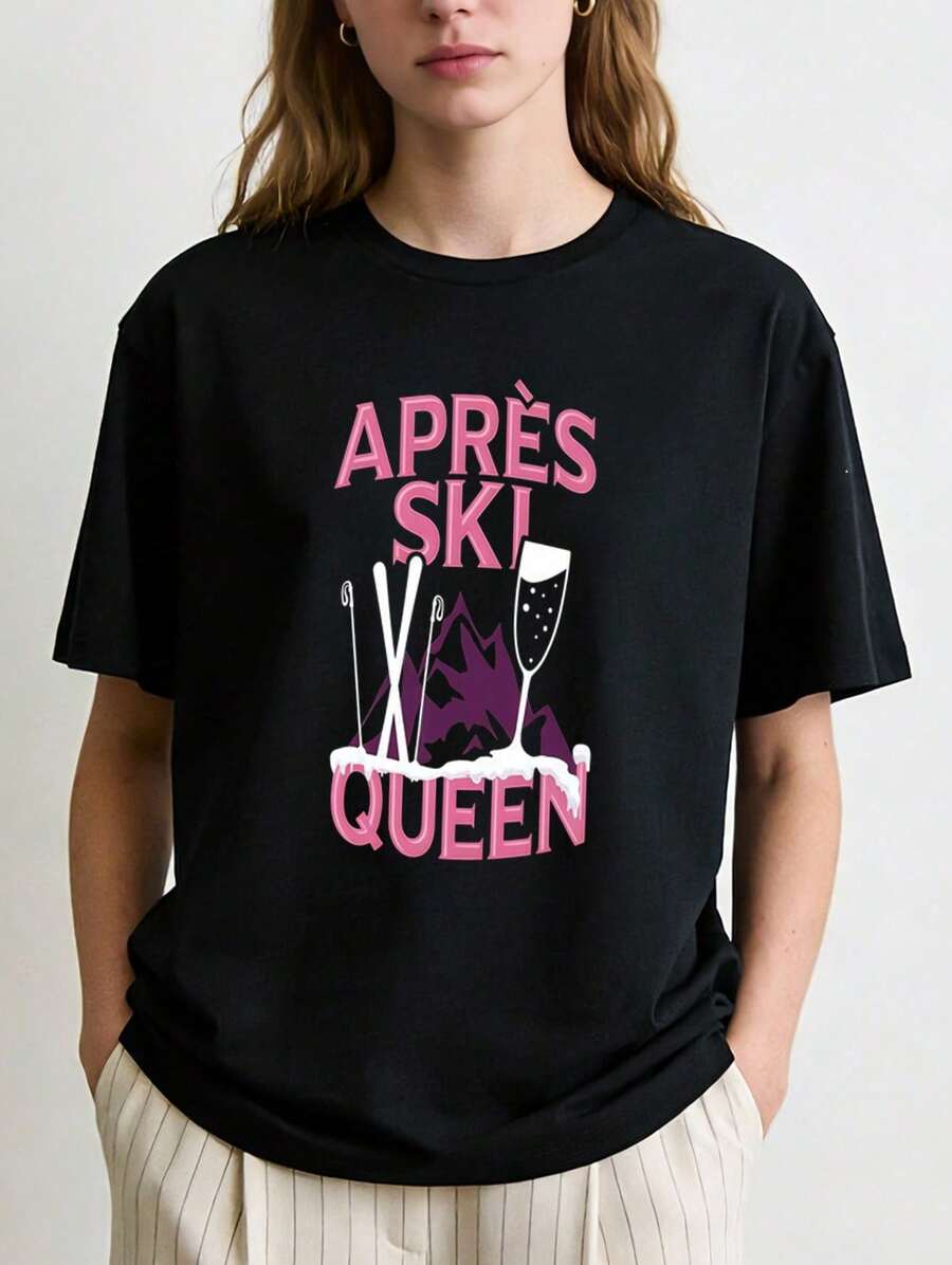 Women T-Shirts - Black - View 1
