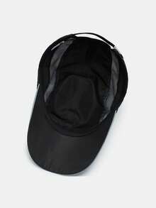 1 pieza Gorra de béisbol con estampado de letras deportivas en lámina, de secado rápido, malla transpirable y protección solar, adecuada para deportes al aire libre, senderismo, escalada - Gorra de béisbol transpirable y de secado rápido - Ver 6