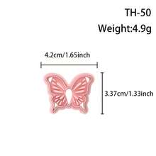 Butterfly Shape Polymer Clay Earring Cutter Set, DIY Handmade Jewelry Making Tool, High Precision Polymer Clay Or Modeling Clay Molds, Suitable For Earrings, Pendants & Craft Projects - Butterfly Shape - View 15