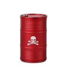 1pc Car Ashtray With Lid, Portable Odor-Proof Flame Resistant Ashtray With Skull Design, Fits Car Cup Holders, Multi-Use For Car, Home & Office, Creative Car Accessory - Car Ashtray - View 9