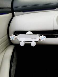 Cute Star Car Phone Holder Creative Car Vent Mount Navigation Support Bracket Gravity Sensing - Star - View 9