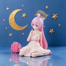 1件/蔚藍檔案婚紗版 砂狼白子 & 星野 2D GK 動漫模型裝飾品，適合動漫電影系列角色玩具、居家裝飾、動漫迷收藏禮物、漫畫動漫角色模型，聖誕節、萬聖節、感恩節禮物 - 彩色 - 查看 2