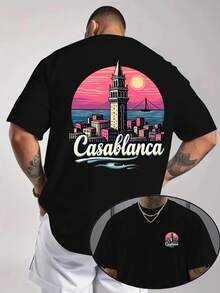 T-Shirts Hommes - Noir - Voir 1