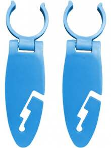 Universal Paddle Board Fin Clips, 2 Pack Adjustable Surfboard Fin Fixing Buckles, Durable Clamps, Practical Accessories For Water Sports & Kayak - Blue - View 6