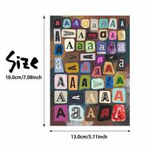 30pcs/1624pcs Boxed Number And Letter Stickers, Suitable For Scrapbooking, Notebooks, DIY Crafts - Vintage Letter Paper, Including Letters, Asymmetrical Magazine Cutouts, Used For Collage, Planner Book Decoration, Gift Wrapping, Notebooks, Diaries, Stationery Accessories Decoration Suitable For Luggage, Phone Cases, Tablets, Water Bottles, Skateboards - One Size Fits All - View 2