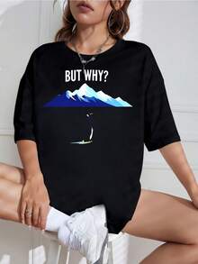 Women T-Shirts - Black - View 1